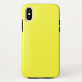kleur maximaal geel Case-Mate iPhone case (Achterkant)