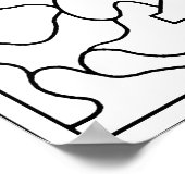 Kleur me! Alfabet Poster (Hoek)