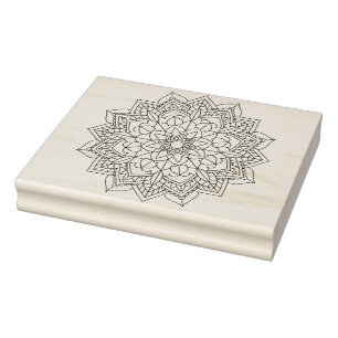 Kleur ME Bloem Art Stempel