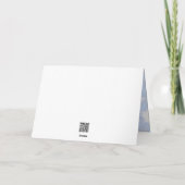 Kleur Me Daisies Sky Blue Verjaardag Kaart (Achterkant)