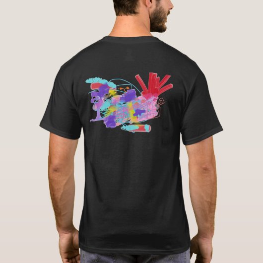 Kleur me gek t-shirt (Achterkant)