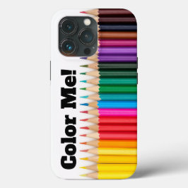 "Kleur me!" Gepersonaliseerd mobiele telefoon Case-Mate iPhone Case