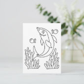 Kleur-me-haai | KINDER KAARTEN (Staand voorkant)