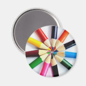 KLEUR ME HAPPY MAGNEET (Voorkant / Achterkant)