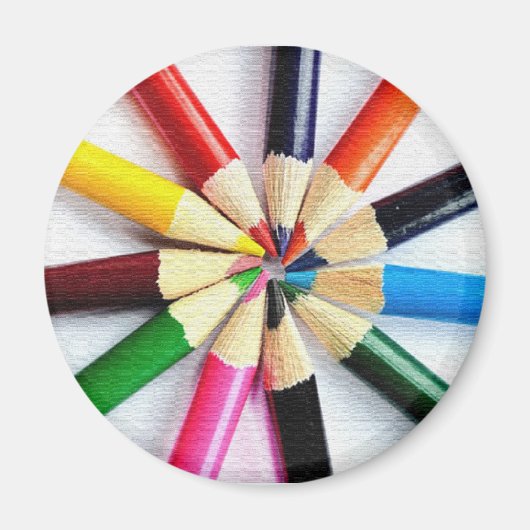 KLEUR ME HAPPY MAGNEET (Voorkant)