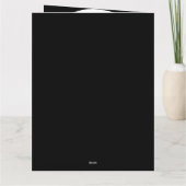 Kleur me in activiteit Cartoon anime heks Kaart (Achterkant)