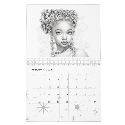 Kleur me in agenda kalender (Feb 2026)