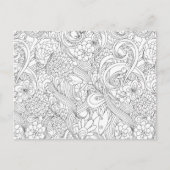 Kleur me in B4 die Camellia verstrekt ・ Douane Briefkaart (Voorkant)