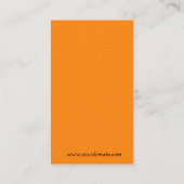 Kleur me in!  Minimaal verticaal klasontwerp Visitekaartje (Achterkant)