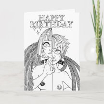 Kleur Me In Tweelingen Angel Demon Anime Verjaarda