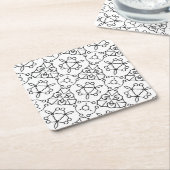 kleur me kaleidoscoop onderzetter (Schuin)