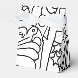 Kleur me Kleurplaten Party Gast Bedankdoosjes