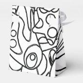 Kleur me Kleurplaten Party Gast Bedankdoosjes (Achterkant)