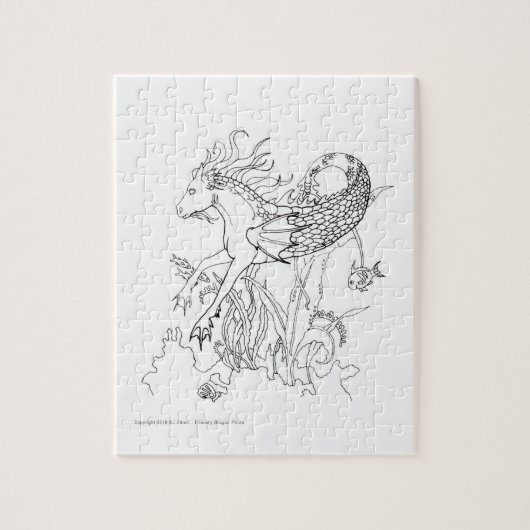 KLEUR ME! Maak je eigen unieke cadeauobject Legpuzzel (Verticaal)