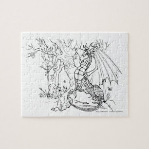 KLEUR ME! Maak je eigen unieke cadeauobject Legpuzzel