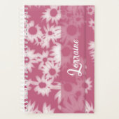 Kleur Me Madeliefjes Roze Planner (Voorkant)