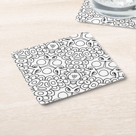 kleur me mod onderzetter (Schuin)