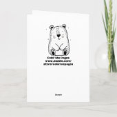 Kleur Me Pagina Cupcake en bloemen Meisje verjaard Kaart (Achterkant)