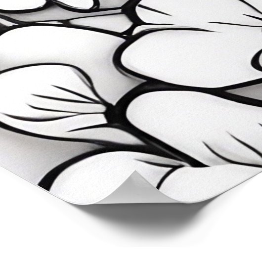 Kleur me  :-) poster (Hoek)