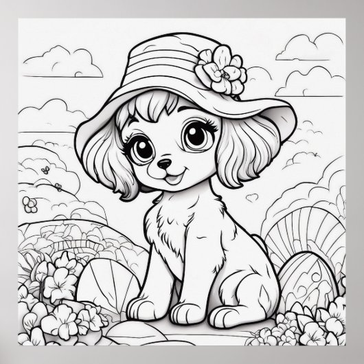 Kleur me  :-) poster (Voorkant)