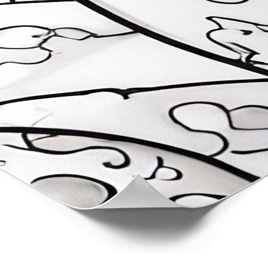 Kleur me :-) poster (Hoek)