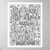 Kleur me  poster (Voorkant)