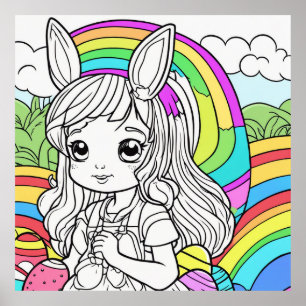 Kleur me  :-) poster