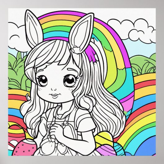 Kleur me  :-) poster (Voorkant)