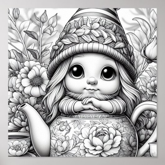 Kleur me  poster (Voorkant)