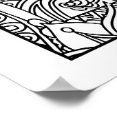 Kleur me poster (Hoek)