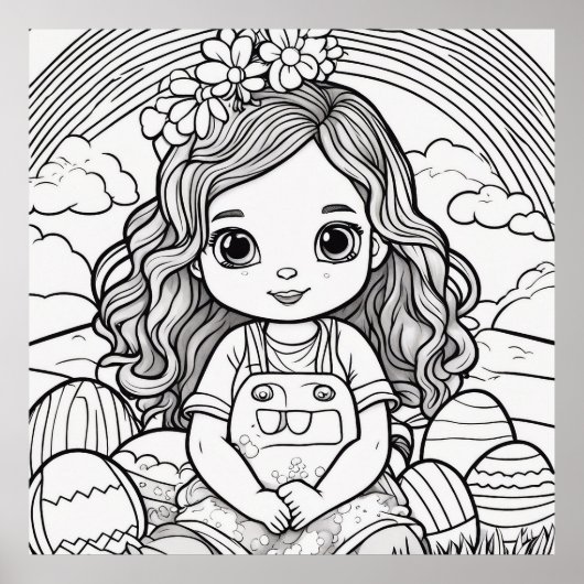 Kleur me  :-) poster (Voorkant)