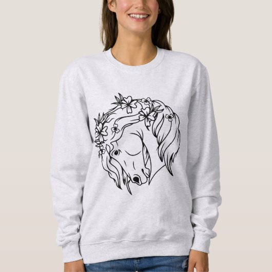 Kleur me - T-Shirt Sweatshirt (Voorkant)
