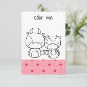 Kleur me Valentijnsdag Aangepast (Staand voorkant)