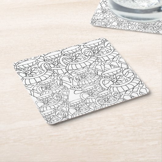 kleur me vases onderzetter (Schuin)