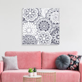 Kleur me  - Verpakt Canvas (Gloss) (Insitu (Woonkamer))