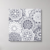 Kleur me  - Verpakt Canvas (Gloss) Afdruk (Voorkant)