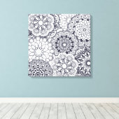 Kleur me - Verpakt Canvas (Gloss) Afdruk (Insitu (Houten vloer))