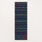 Kleur me Vet Abstract Ontwerp Yogamat (Achterkant)