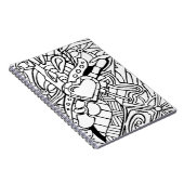 Kleur me zwart-wit drie notitieboek (Rechterzijde)