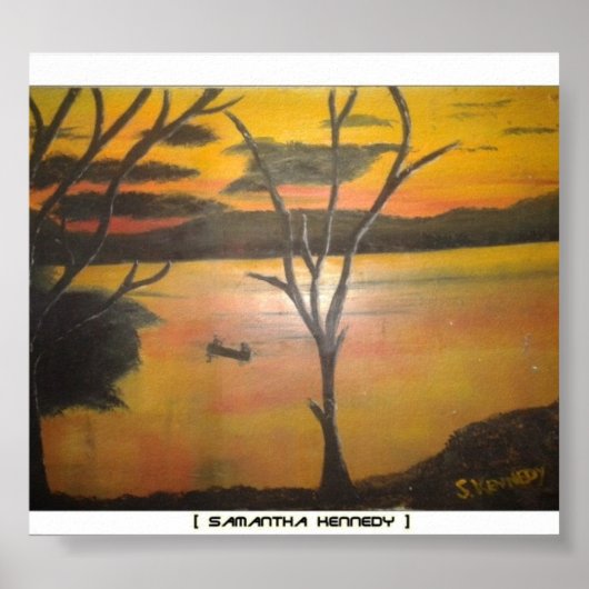 kleur meer poster (Voorkant)