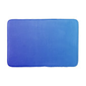Kleur met blauwe gradiënt  badmat (Voorkant)