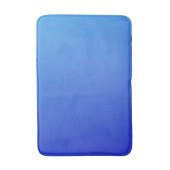 Kleur met blauwe gradiënt  badmat (Voorkant Verticaal)