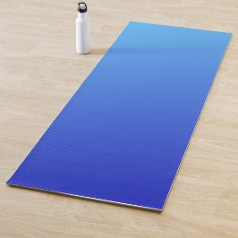 Kleur met blauwe gradiënt yogamat