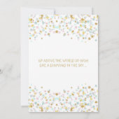 Kleur met kleine ster Baby shower elke kleur Kaart (Achterkant)