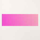 Kleur met magenta verloop  yogamat (Voorkant (horizontaal))