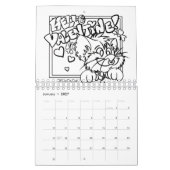 Kleur met Meow Kalender (Jan 2027)