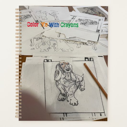 Kleur met mij Bassie Planner (Voorkant)