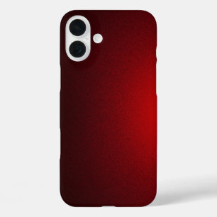 Kleur met rode gradiënt iPhone 16 plus hoesje