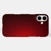 Kleur met rode gradiënt Case-Mate iPhone case (Achterkant (horizontaal))