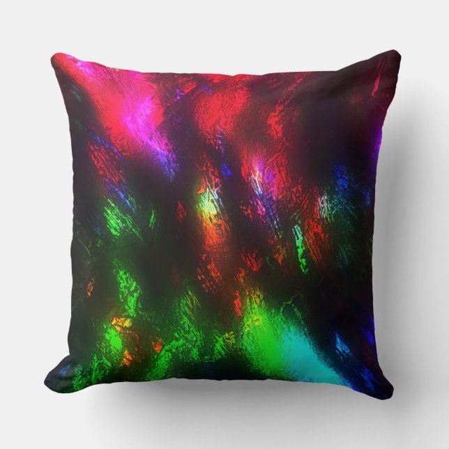 Kleur met ruwheid, overschaduwd door zwarte kleur kussen (Voorkant)